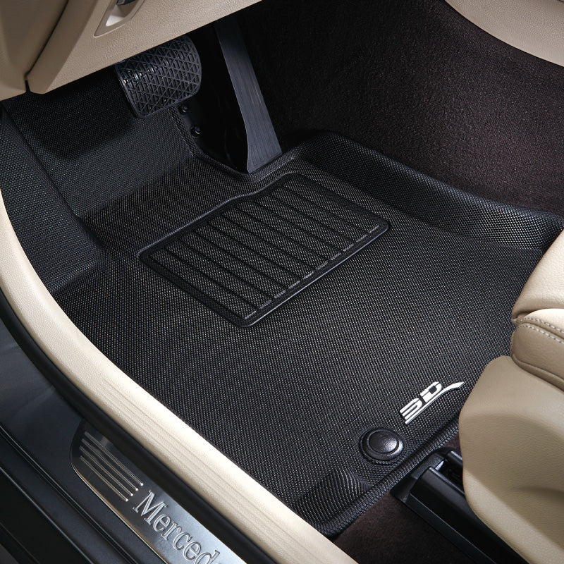 Blue All Weather Heavy Duty Universal Fit Car Floor Mats Interior